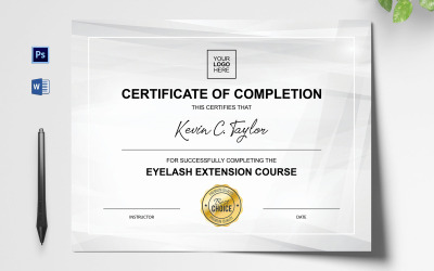 Анотація сертифікат шаблон