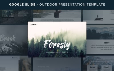 Foresty - Outdoor-Vorlage Google Slides