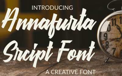 Annafurta Cursive Font
