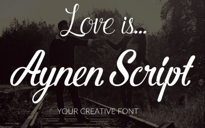 Aynen Cursive Font