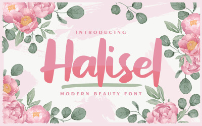 Halisel | Modern szépség betűtípus