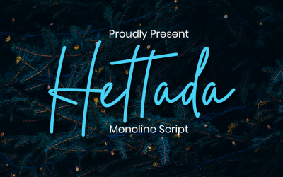 Hettada typsnitt