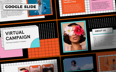 Apresentação de campanha virtual Google Slides
