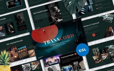 Transcord - Aufnahmestudio Google Slides