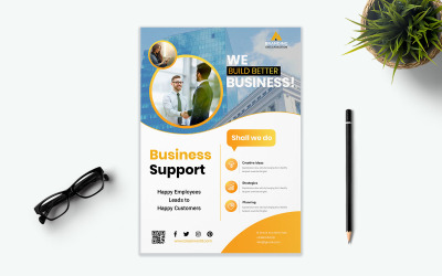 Folleto de negocios - Plantilla de identidad corporativa