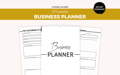 Business Planner - szablon tożsamości korporacyjnej