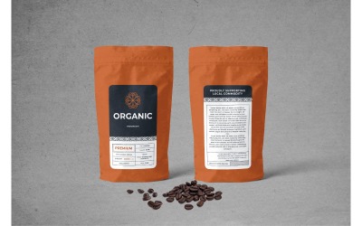 Packaging  Premium Coffee - Corporate Identity Template