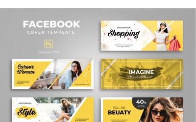 Facebook  Shopping - Corporate Identity Template