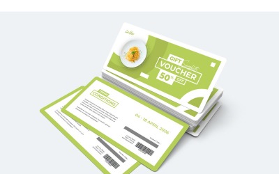 Voucher  La Uno Presto - Corporate Identity Template