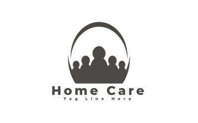 Home Care Logo Template