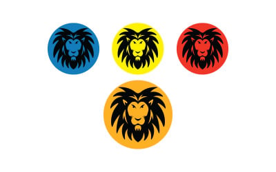 Lion Power Logo Template