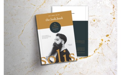 Lookbook Solis - šablona Corporate Identity