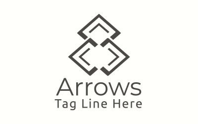 Modelo de logotipo da Arrows