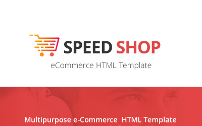 Modelo de site de comércio eletrônico SpeedShop