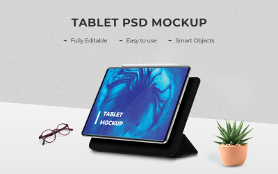 Maquette de produit pour tablette