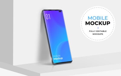 Mobile product mockup
