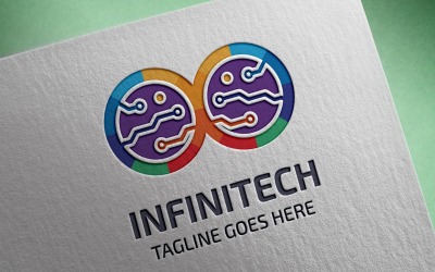 Modèle de logo Infinitech