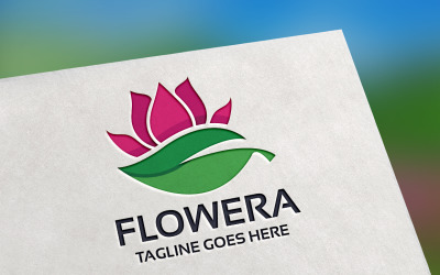 Flowera Logo Vorlage