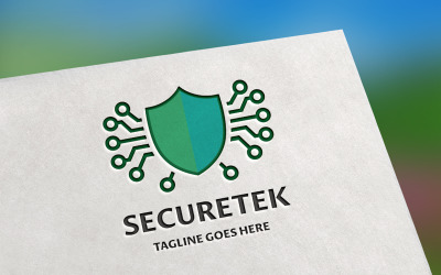 Modèle de logo Securetek