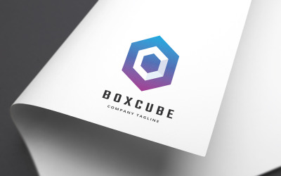Box Cube Logo Template