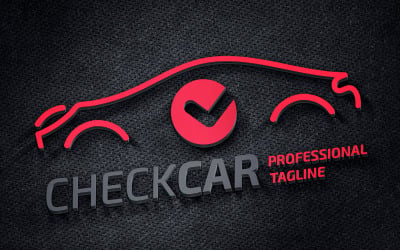 Controleer auto Logo sjabloon