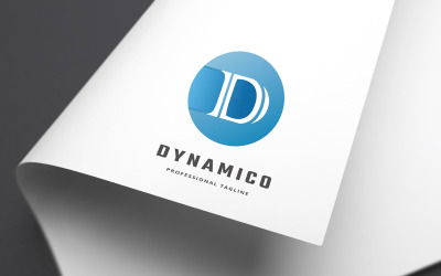 Dynamic D Letter Logo Template