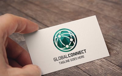 Global Connect Logo sjabloon