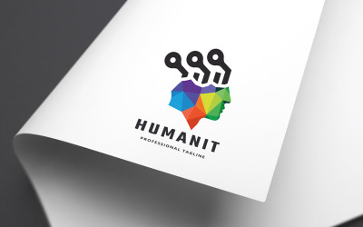 Human Technology Logo Template