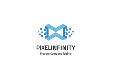 Pixel Infinity Logo Template