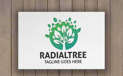 Radial Tree Logo Mall