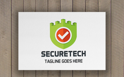 Šablona loga Securetech