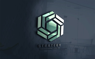 Strategie Letter S Logo sjabloon