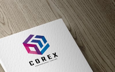 Core Cube Logo Vorlage