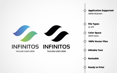 Infinitos Logo Şablonu