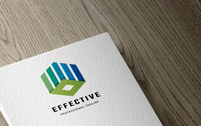 Effective Cube Logo Template