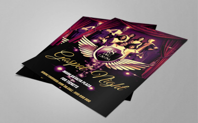 Gospel Night PSD Şablonu