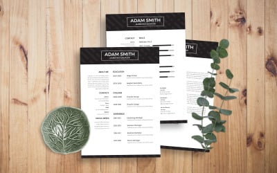 Minimal CV Resume Template