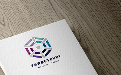 Target Cube Logo Template
