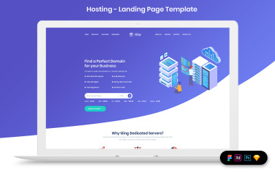 Hosting UI-elementen voor bestemmingspagina-sjabloon