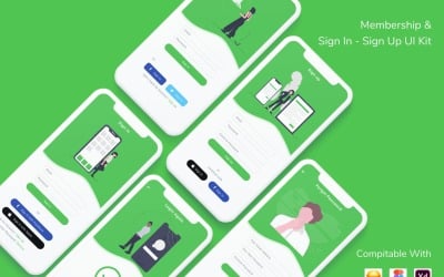 成员资格和登录-注册UI套件