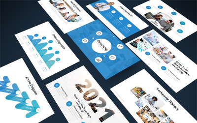 Conseil - Modèle PowerPoint d&amp;#39;affaires