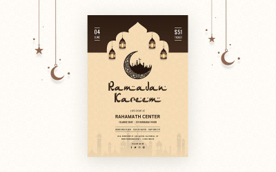 Flyer Ramadan - Modèle d&amp;#39;identité d&amp;#39;entreprise