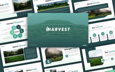 Harvest Agriculture Presentation PowerPoint template