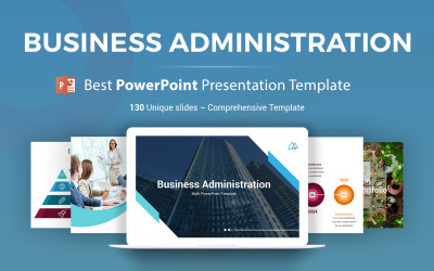 Modello PowerPoint per amministrazione aziendale