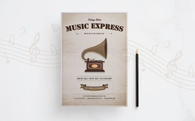 Music Flyer - Corporate Identity Template