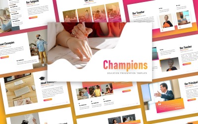 Презентація чемпіона з освітою PowerPoint