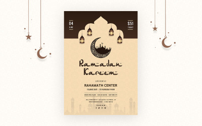Ramadan Flyer - mall för företagsidentitet