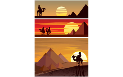 Pyramiderna - Illustration