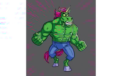 Unicorn Rage - Illustration