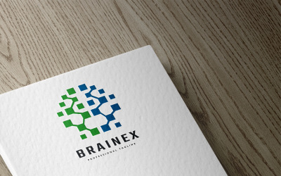 Digital Brain Logo Template